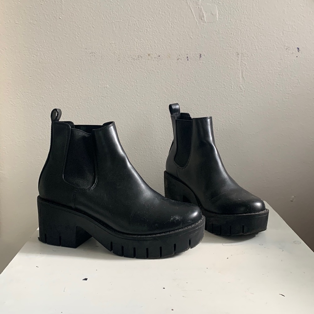 H&M Divided Chunky Platform Ankle Boot